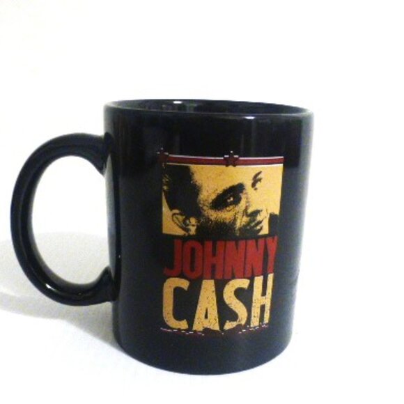 2018 JOHNNY CASH Coffee Mug Country Star Country Music LP - Picture 1 of 5